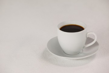 Cup of black coffee