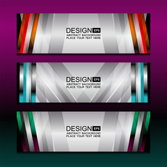 Business Banners Template Design, vector illustration