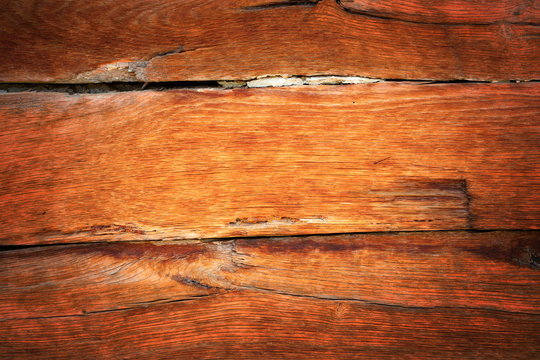 detail of oak wood vintage wall