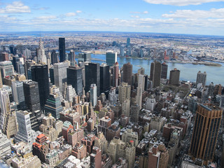 Fototapeta na wymiar New York skyline