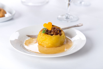 apple stuffed dessert