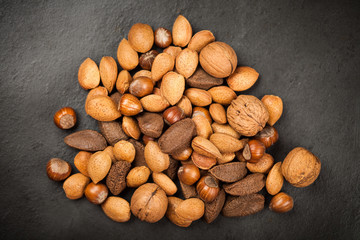 Assortment of nuts