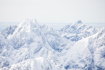 Winter in High Tatras Mountains. High Tatry. Slovakia. Vysoke Tatry.