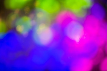 colorful abstract bokeh background