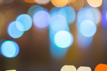 colorful abstract bokeh background