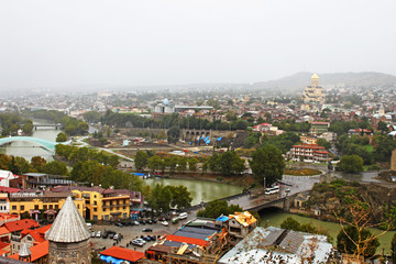 Nice view of Tbilisi, Georgia