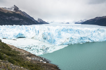 Fototapeta na wymiar View of Perito Moreno Glacier, Argentino Lake, Patagonia, Argentina