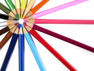 Multi-colored pencils