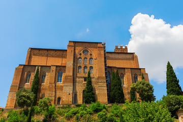 Basilica di San Domenico in Siena, Italy