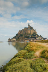Mount Saint Michel and the sea