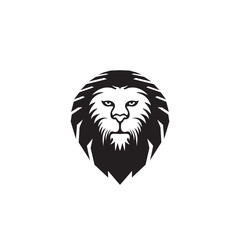 Lion head vector logo