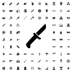 knife icon illustration