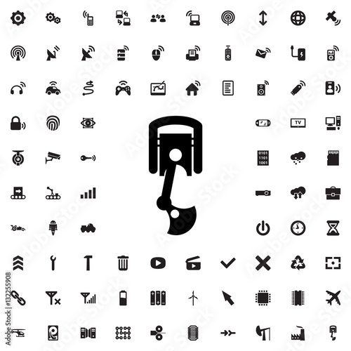 "robot arm icon vector" Стоковое изображение и роялти-фри векторный файл на Fotolia.ru - Pic