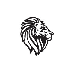 Lion head vector logo