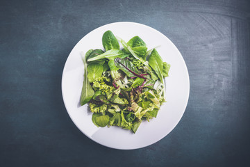 Salat gemischt Roh ohne Dressing