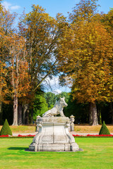 Obraz premium historic sculpture at Nordkirchen Castle, Germany
