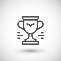 Cup line icon