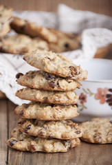 Oatmeal Cookies with dry barberry