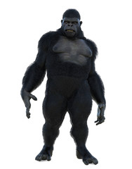 stand up gorilla