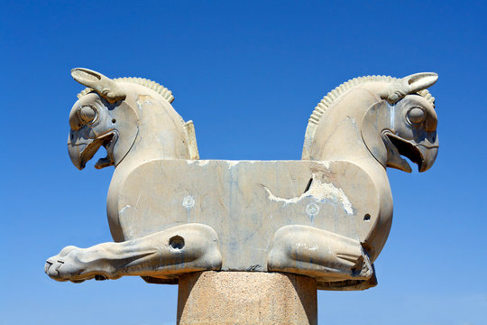 Persepolis  - ceremonial capital of the Achaemenid Empire in Iran
