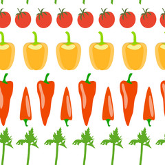 vegetable seamless pattern