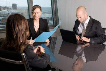 Evaluating a new employee