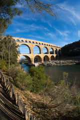 Obraz premium Pont du Gard, France