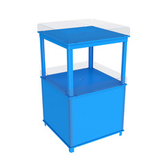 stand Isolated on White Background, 3D rendering