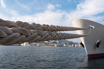 Obraz premium 船留め