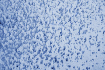 Background. Winter landscape. The texture of the snow