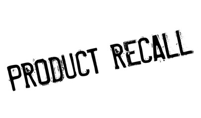 Product Recall rubber stamp