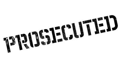 Prosecuted rubber stamp