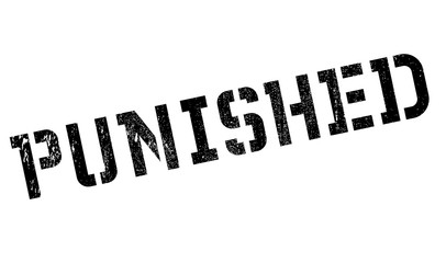Punished rubber stamp