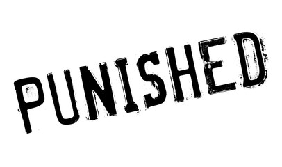 Punished rubber stamp