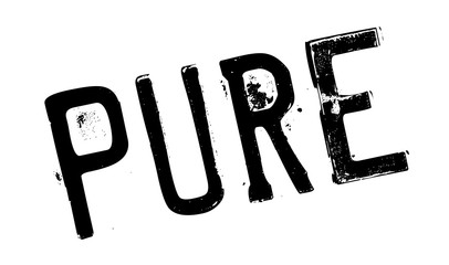 Pure rubber stamp