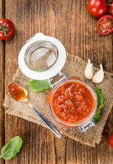Tomato Sauce (selective focus)