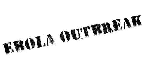 Ebola Outbreak rubber stamp. Grunge design with dust scratches. Effects can be easily removed for a clean, crisp look. Color is easily changed.