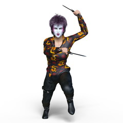 Obraz premium 女性戦士