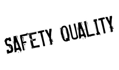 Safety Quality rubber stamp