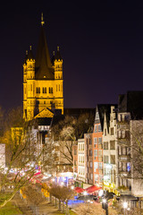 Die Basilika Groß Sankt Martin in Köln