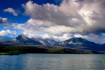 Glacier Mountain Range