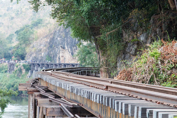 Death Railway in Kanchanaburi province