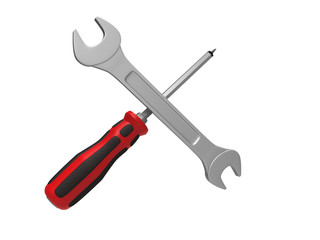 Wrench and Screwdriver