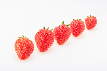 Ripe strawberry