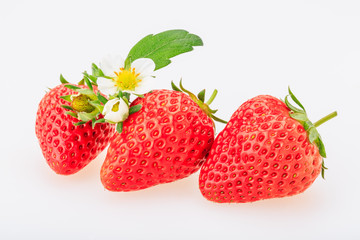 Ripe strawberry