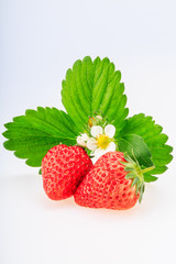 Ripe strawberry