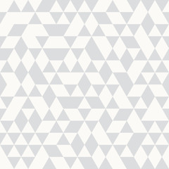 Obraz premium Seamless Silver Pattern of geometric shapes