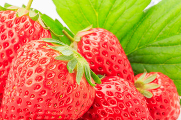 Ripe strawberry