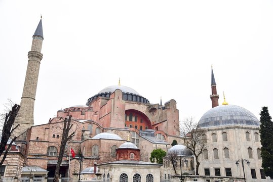 Hagia Sophia, One of Most Important Architectural Wonders of Istanbul, Turkey