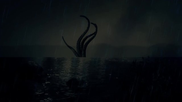 Mythical Kraken Giant Squid Tentacles